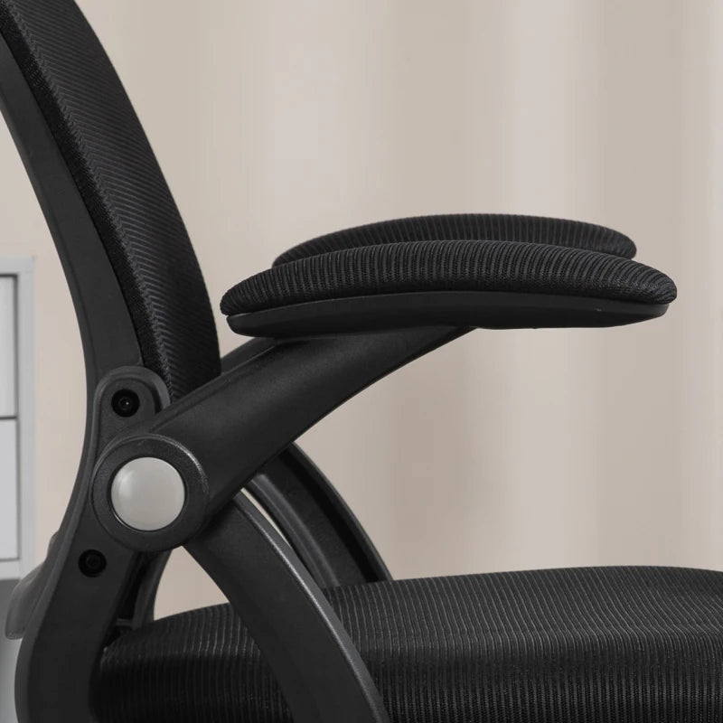 Sedia da Ufficio Ergonomica con Schienale a Rete e Altezza Regolabile, 65.5x61.5x88-97.5cm, Nero TG1921-511V01BKTG1