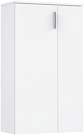 scarpiera ingresso moderna bianca 2 ante legno salvaspazio armadio bianco 99J2245,148,111S